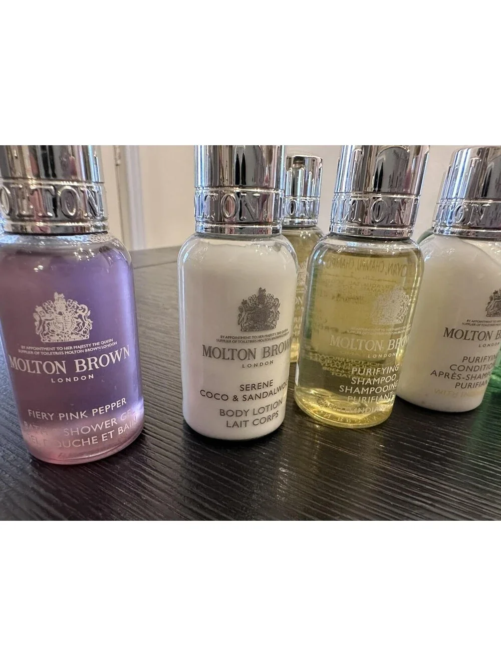 Molton Brown London Travel Size Toiletries Lot 11pc Shampoo Body Wash Lotion New